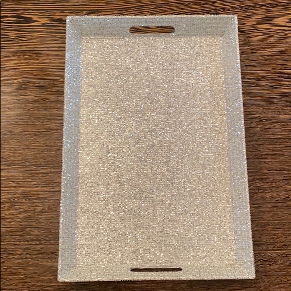 silver serving tray - Picture 1 of 4